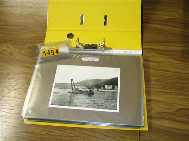  Collection ASPEG, pièce numéro 1494 : Album photoconstruction Dieppedalle 1938