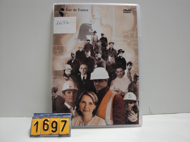 Collection ASPEG, pièce numéro 1697 : DVD Les deux premiers siècles du gaz