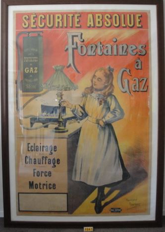 Collection ASPEG, pièce numéro 1941 : Fontaine gaz