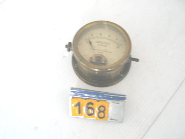  Collection ASPEG, pièce numéro 168 : Ampèremètre