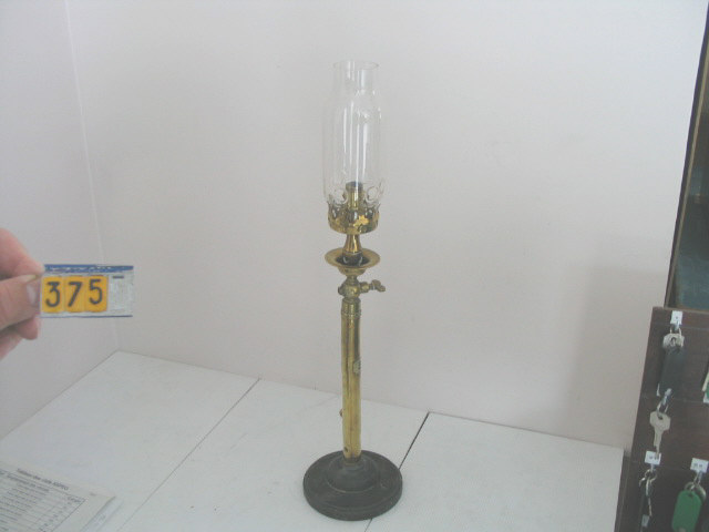  Collection ASPEG, pièce numéro 375 : Lampe à gaz