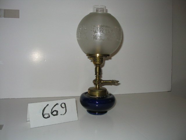  Collection ASPEG, pièce numéro 669 : Lampe portable à gaz
